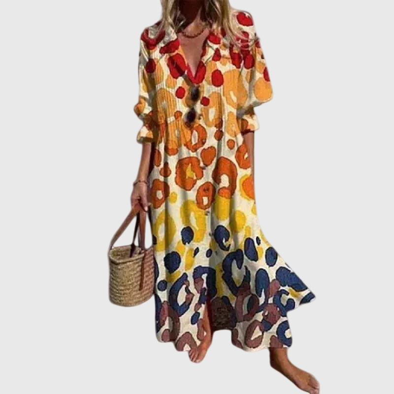 Zariah | Robe Maxi Bohème Raffinée