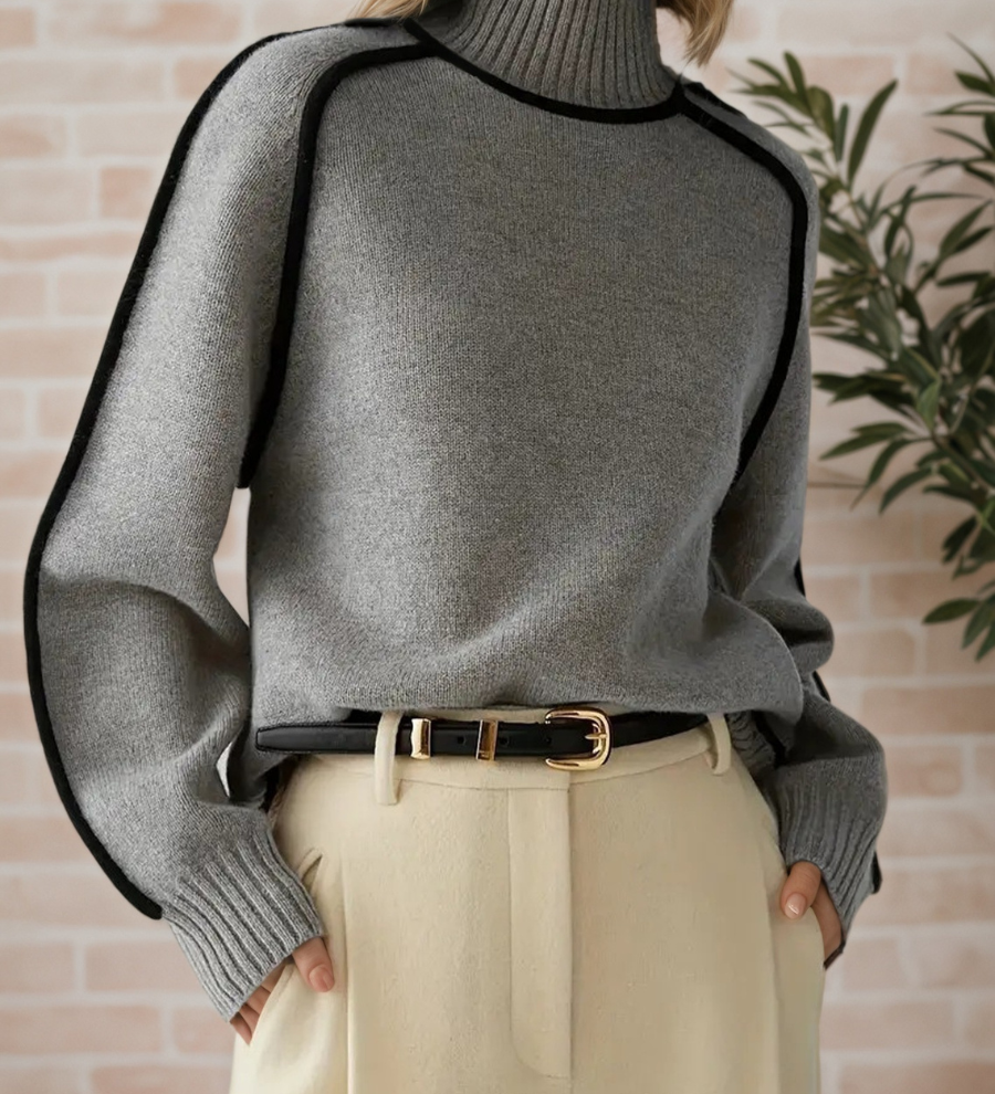Donna | Pull Chic Col Haut