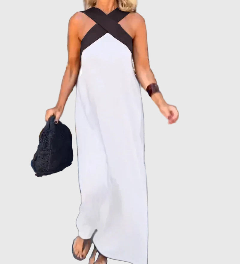 Elena | Robe Maxi Fluide Raffinée