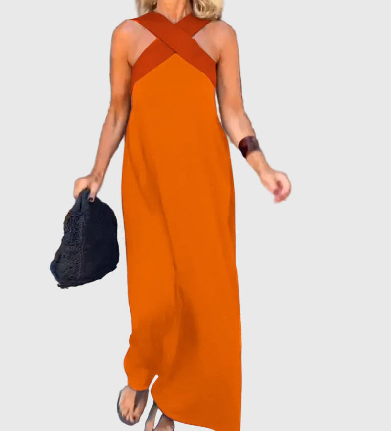 Solène | Robe Maxi Fluide Intemporelle