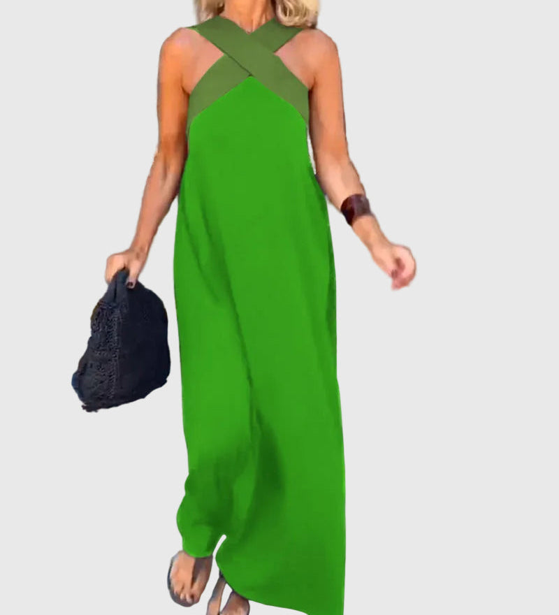 Elena | Robe Maxi Fluide Raffinée