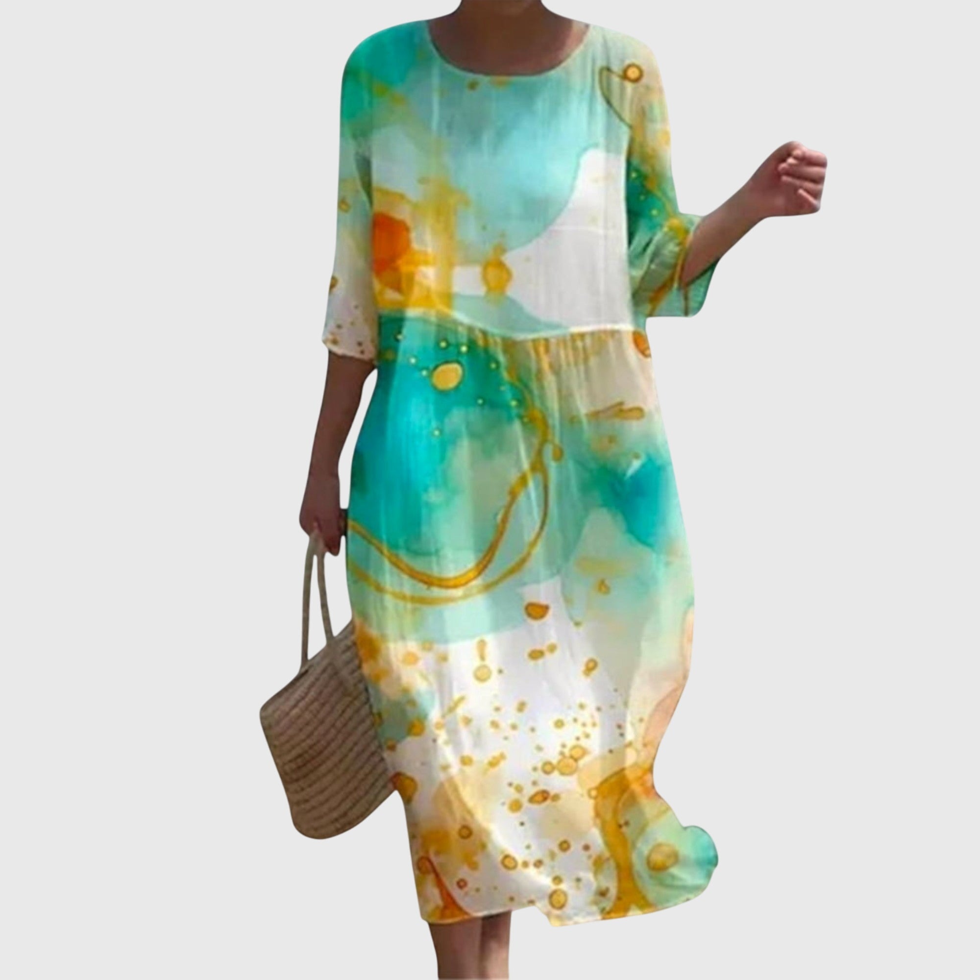 Hayley™ | Robe Maxi Fleurie Raffinée