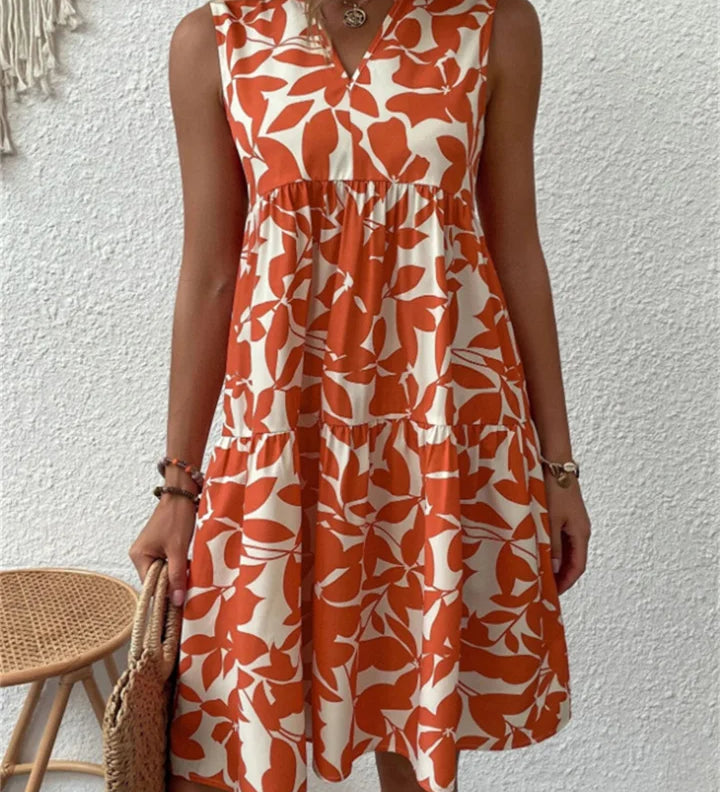 TASHA | ROBE MIDI FLUIDE FLORALE