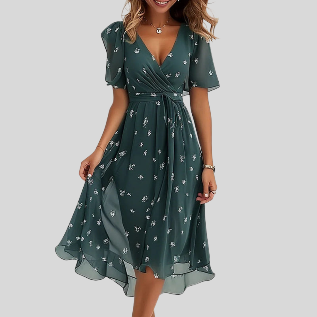 Élodie – Robe d'Été Élégante