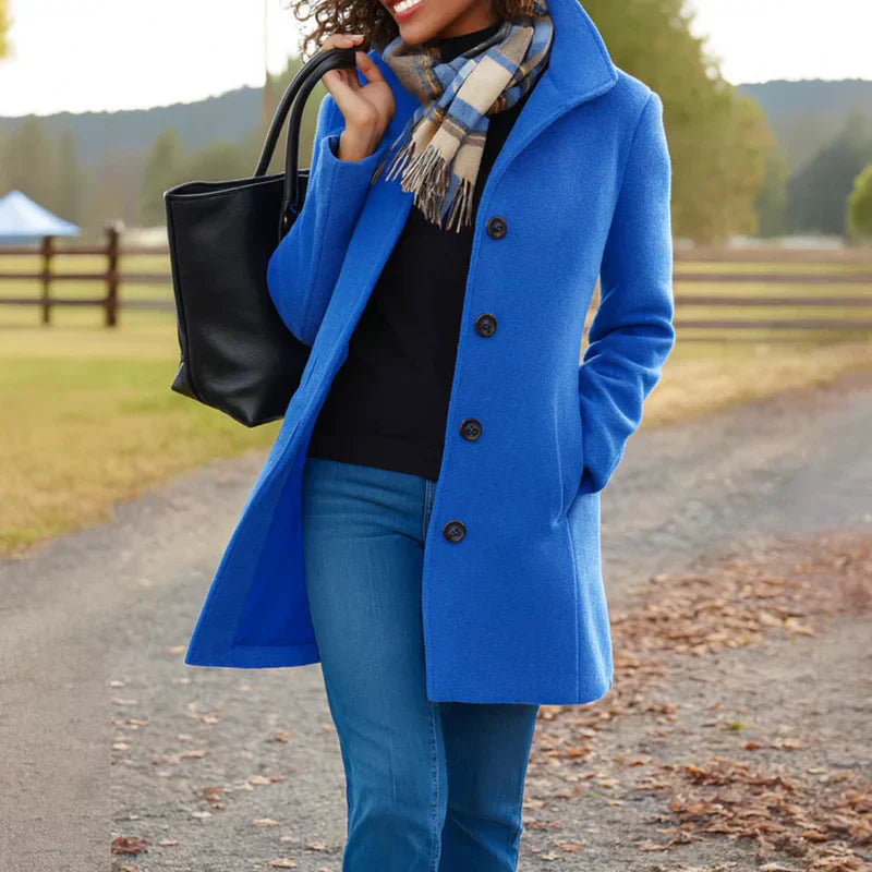Aurora | Manteau Chic à Un Bouton