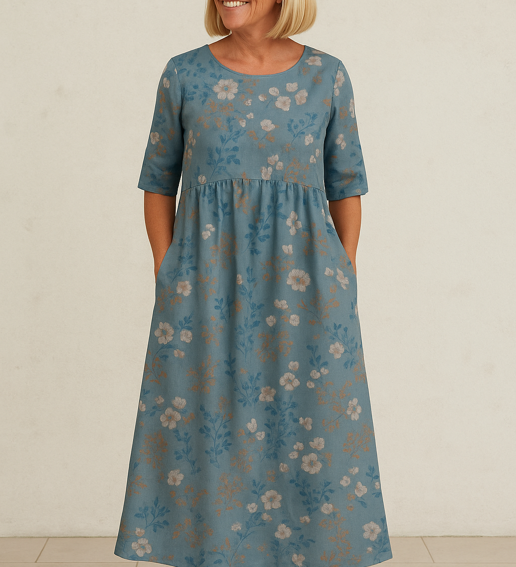 ROBE MIDI DÉTENTE LUNA