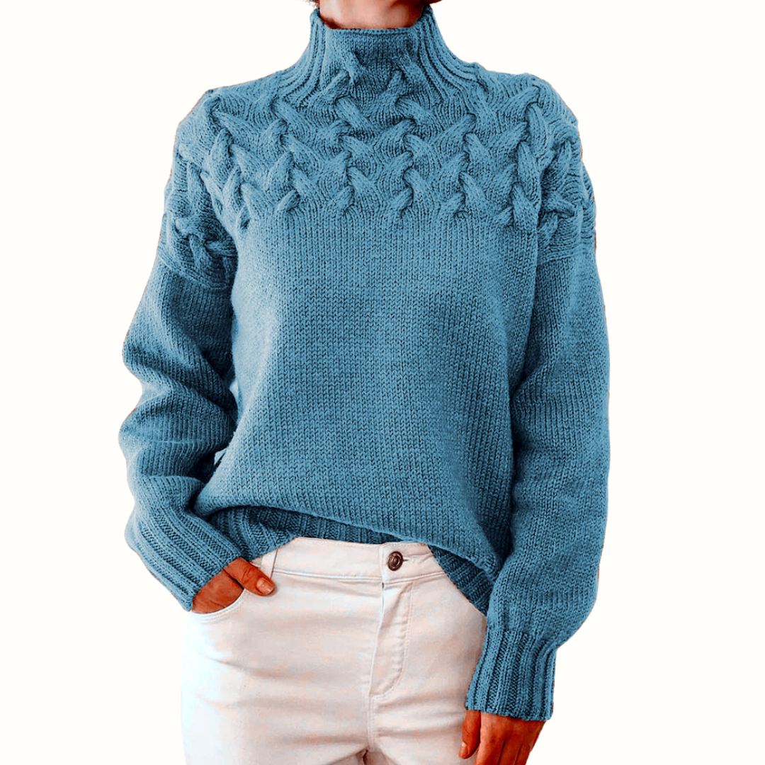 Elena | Pull Col Roulé Douillet