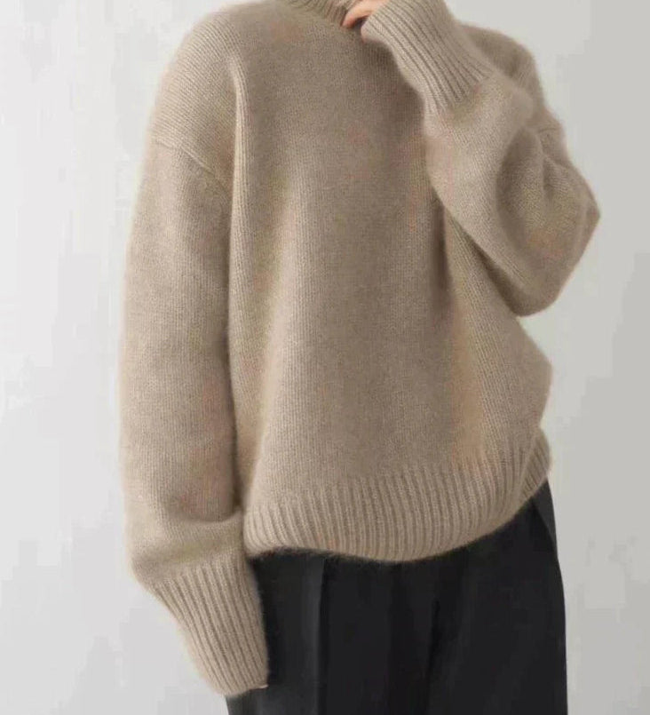Amaya | Pull Col Roulé Cachemire Chic