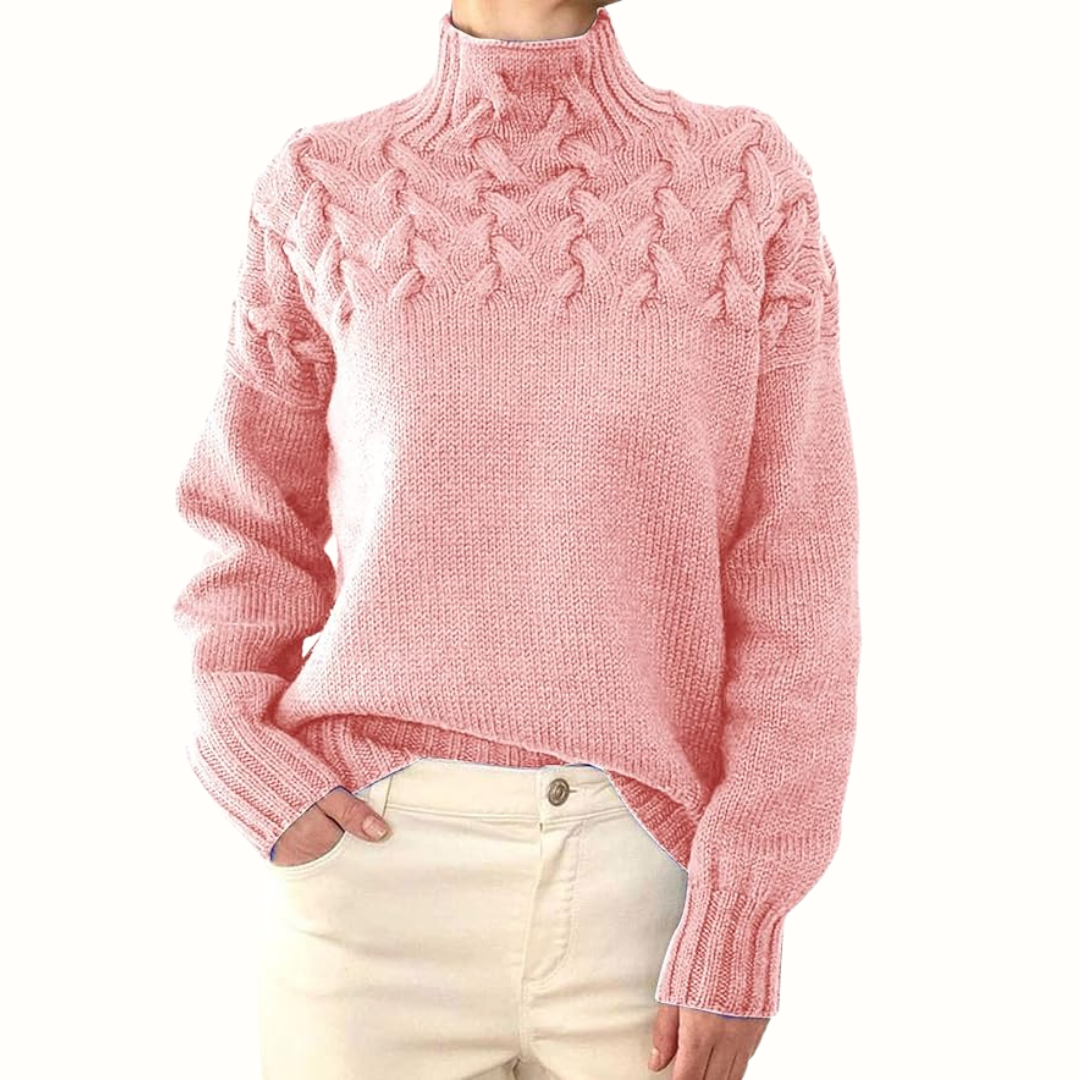 Elena | Pull Col Roulé Douillet