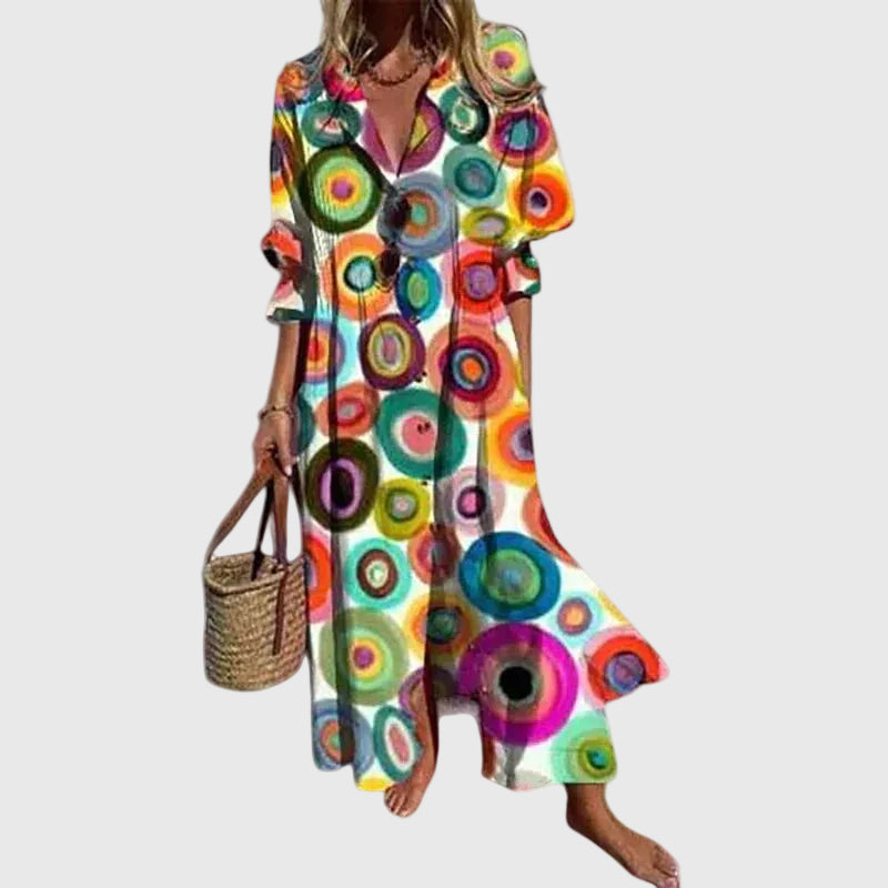Zariah | Robe Maxi Bohème Raffinée