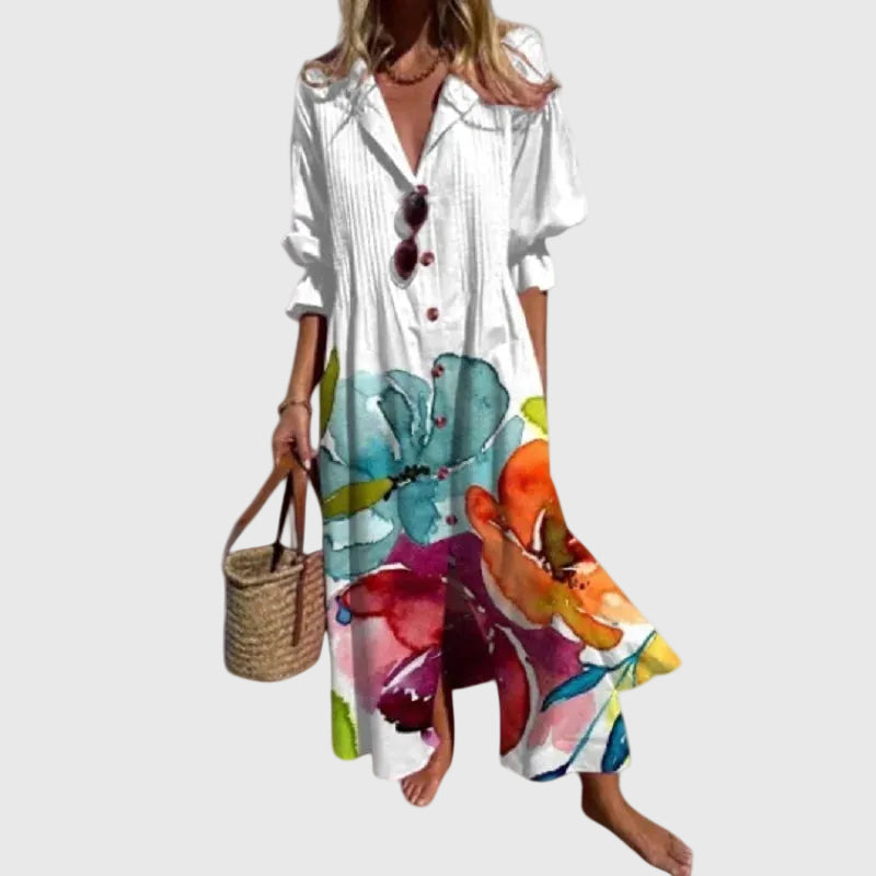 Zariah | Robe Maxi Bohème Raffinée