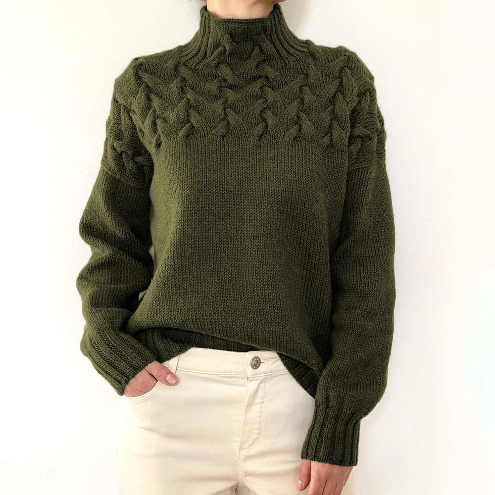Elena | Pull Col Roulé Douillet