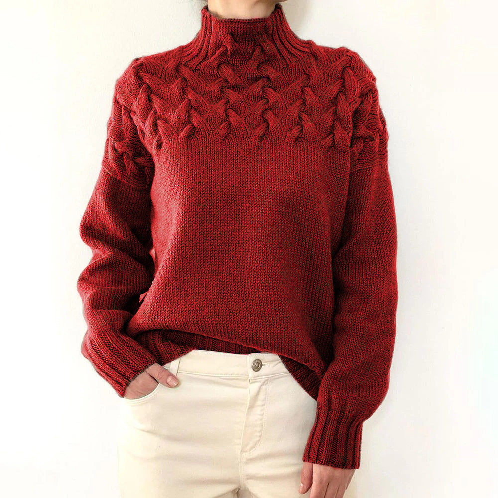 Elena | Pull Col Roulé Douillet