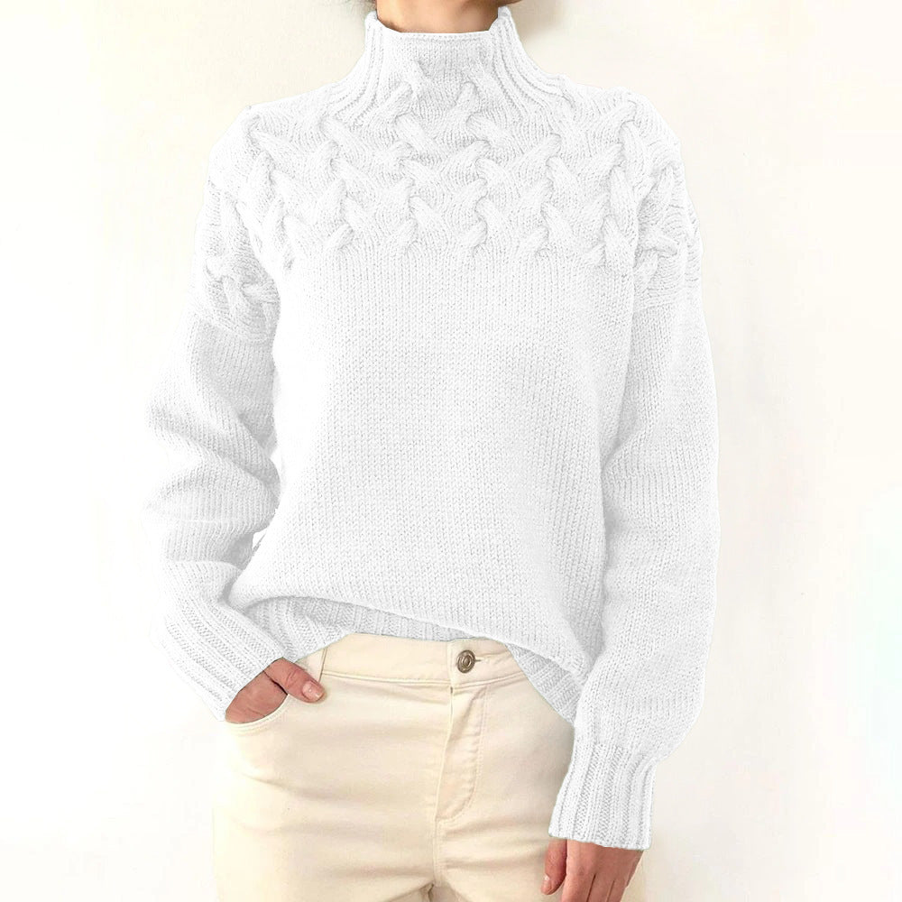 Elena | Pull Col Roulé Douillet